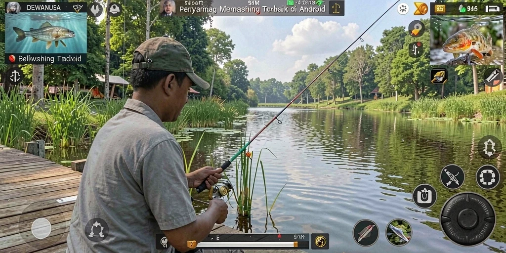 Tangkapan ikan dan gameplay seru di DEWANUSA.