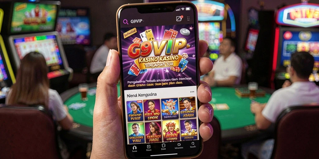 Tampilan utama gameplay G9VIP yang menakjubkan dan mendebarkan.