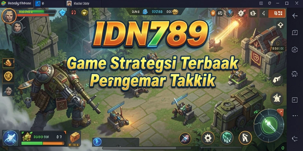 Tangkapan layar IDN789 menampilkan momen strategis dalam pertempuran.