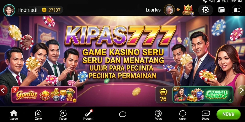 Tampilan menarik dari gameplay KIPAS777 yang seru dan menantang.