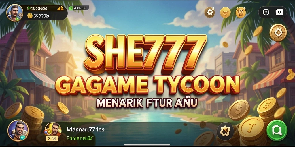 Gameplay menarik di SHE777 dengan elemen Tycoon yang mendalam.