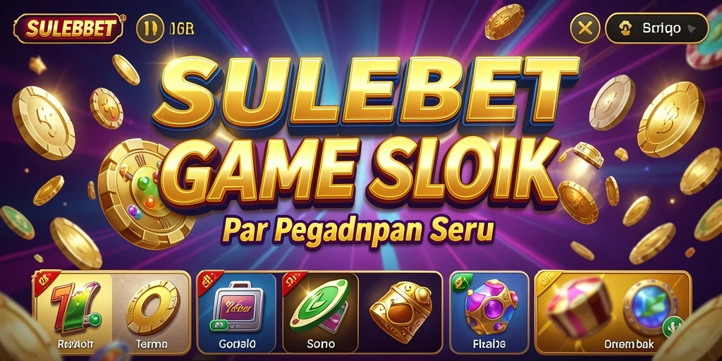 Tangkapan layar SULEBET menunjukkan suasana permainan slot yang menarik dan penuh warna.