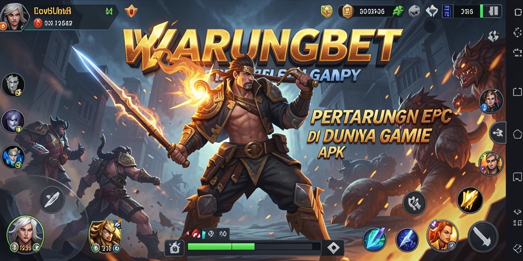 Screenshot gameplay <strong>WARUNGBET</strong> yang menunjukkan aksi pertarungan mendebarkan.